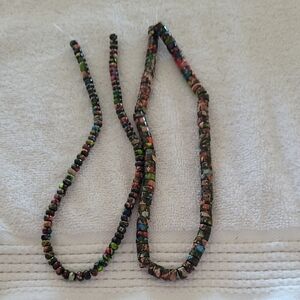 JTV Impression Jasper Set Of 2 "Mardi Gras Mix".